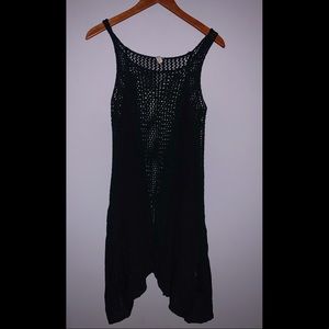 Black Beach Coverup Mesh Small/Medium - Never Worn